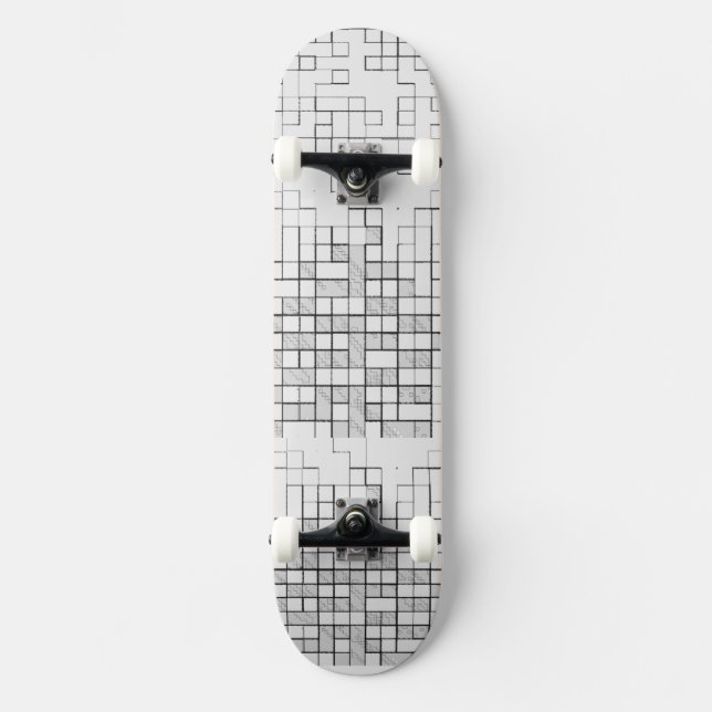 Skate Bloqueado na Grade  (Frente)