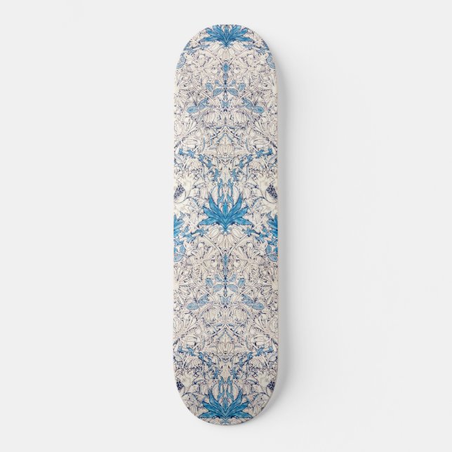 Skate Blue Honeysuckle (por William Morris) (Frente)