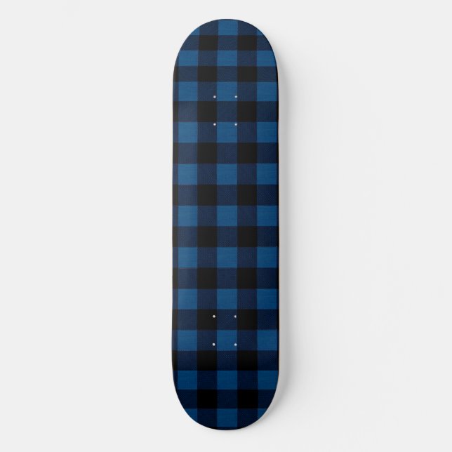 Skate Blue Lumberjack Plaid (Frente)