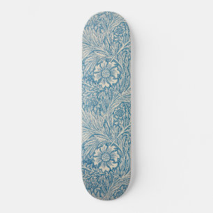 Skate Blue Marigolds (por William Morris)