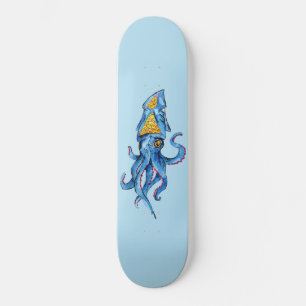 Skate Blue Octopus