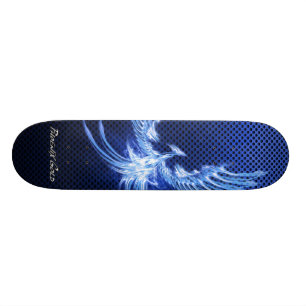 Skate Blue Phoenix Skatedeck