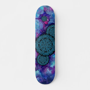 Skate Blue Space Mandalas