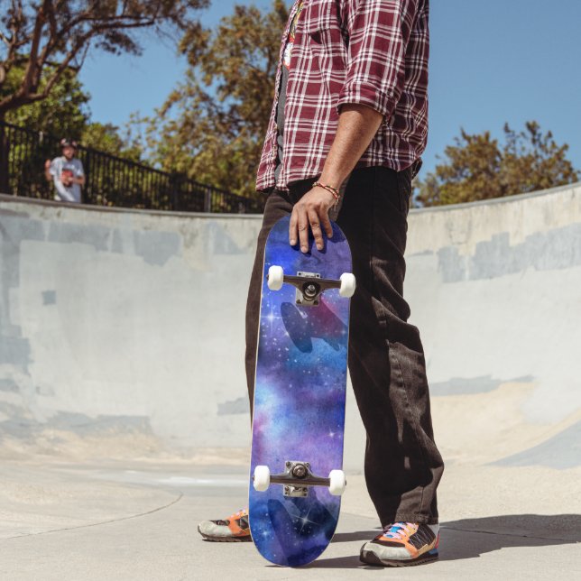 Skate Blue Starry Night Galaxic (Ao ar livre 2)