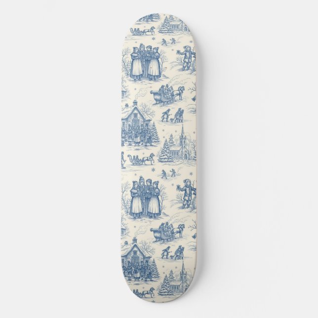 Skate Blue Winter Toile Chinoiserie (Frente)