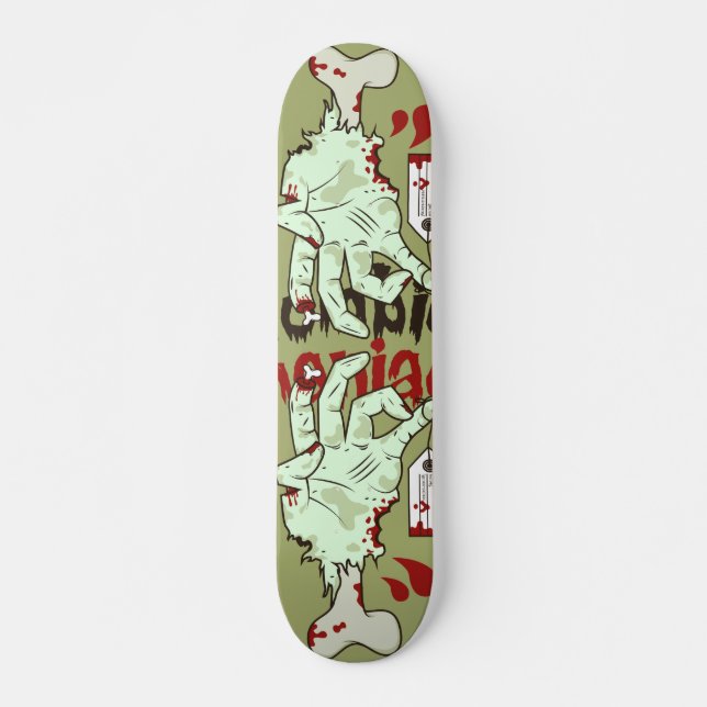 Skate board Zombie manaic (Frente)