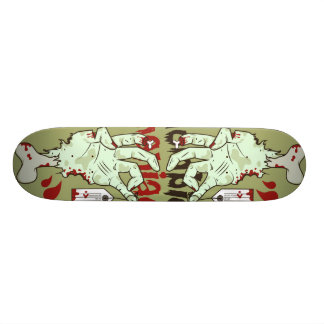 Skate board Zombie manaic