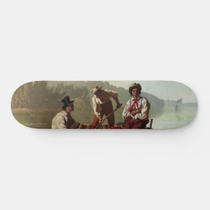 Skate Boatmen on the Missouri River
