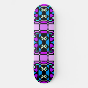 Skate Bohemian Chintz 48 Purple Blue Black