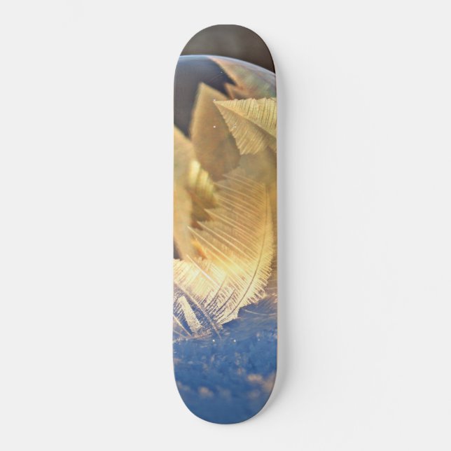 Skate Bolha de sabão na neve (Frente)