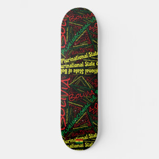 Skate Bolivia National Pride Wordcloud