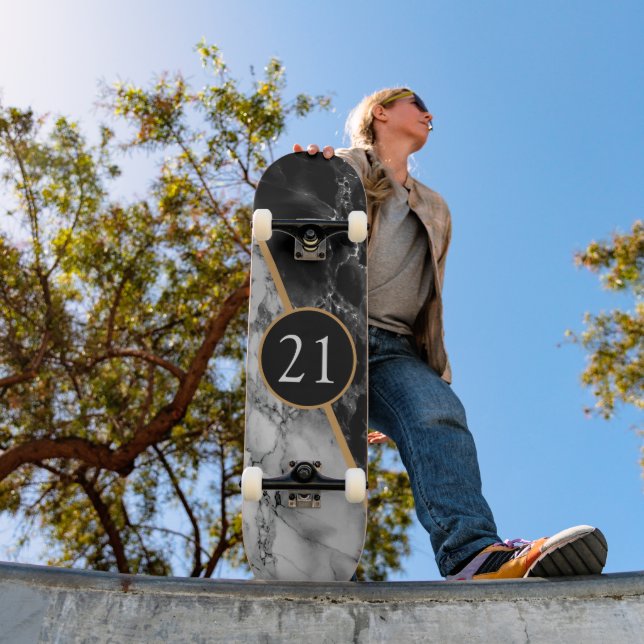Skate Bolsa de Valores Preto de Pé-de-Obra de Aniversári (Ao ar livre 1)