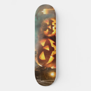 Skate Bombas e morcegos de Halloween