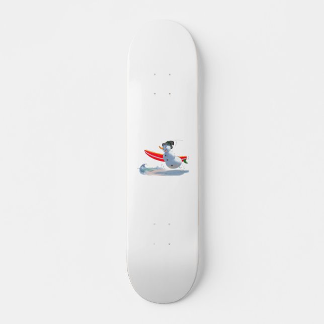 Skate boneco de neve do surfista (Frente)