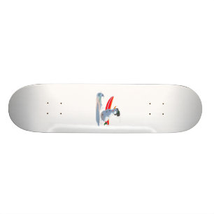 Skate boneco de neve do surfista