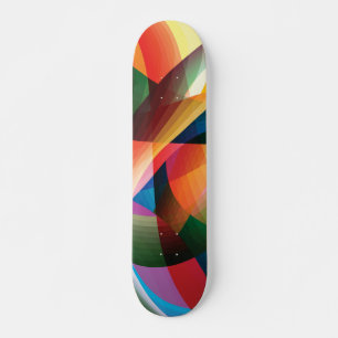 Skate Bonita forma de Abstrato