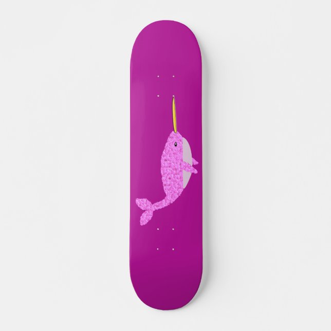 Skate Bonito Menina Rosa Narral (Frente)