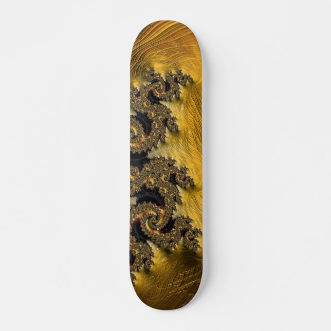 skate BoomGoo™ F396 "Stone Dragon" 3 gold (Frente)