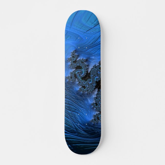skate BoomGoo™ F396 "Stone Dragon" blues 2 (Frente)