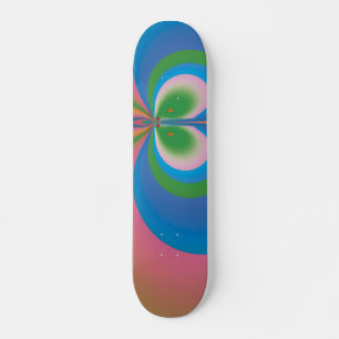 Skate Borboleta Azul