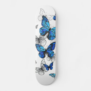 Skate Borboletas Azuis Morpho