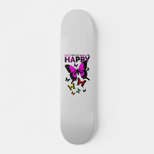 Skate Borboletas Me Fazem Feliz