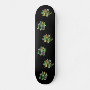 Skate Borboletas nas Folhas
