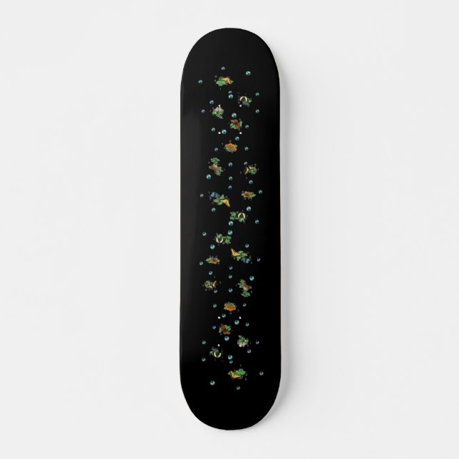 Skate Borboletas nas Folhas (Frente)