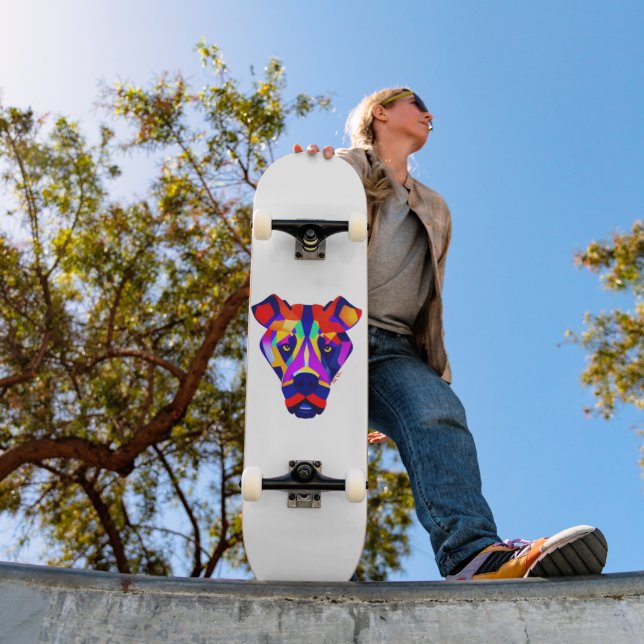 skate branco de cães de Alexander (Ao ar livre 1)
