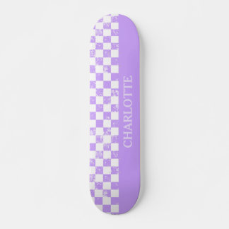 skate branco e lilac verificado