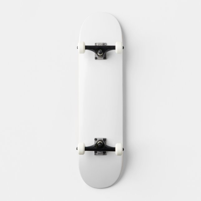 Skate Branco Sólido (Frente)