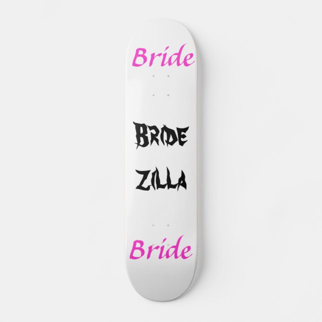 Skate Bridezilla Bride (Frente)