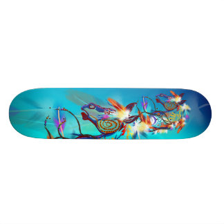 Skate brilhante do cavalo