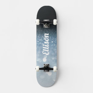 Skate Brilho Azul