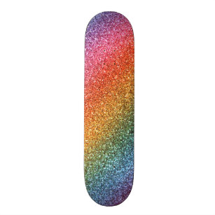 Skate Brilho do arco-íris