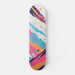 Skate Brilho em qualquer lugar: Painéis Rosa Neon