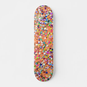 Skate Brilho moderno #5 do grão do mosaico multicolorid