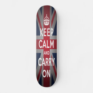 Skate British Keep Calm Carregar