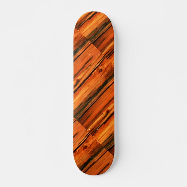 Skate brown weathered boards Thunder_Cove (Frente)