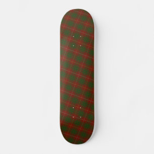 Skate Bruce Clan tartan - Verdes vermelhos