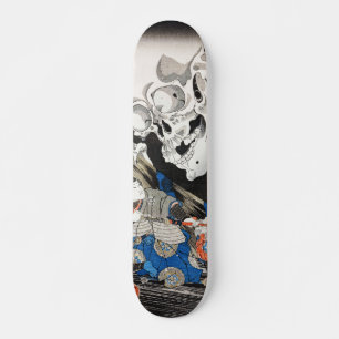 Skate Bruxa e Espectro de Esqueleto, Utagawa Kuniyoshi