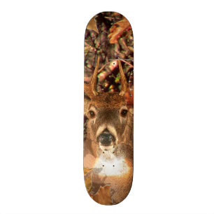Skate Buck in Fall Camo White Deer