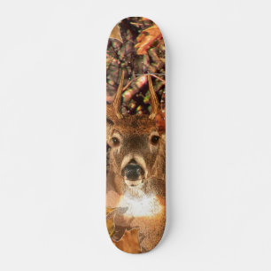 Skate Buck in Fall Camo White Tail Deer
