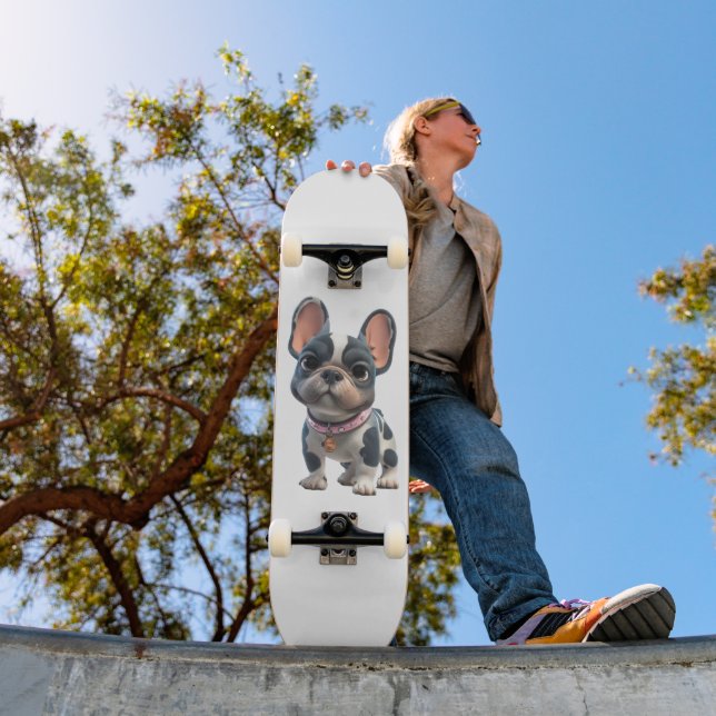 Skate Bulldog Francês (Ao ar livre 1)