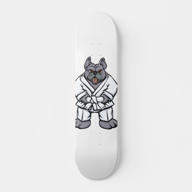 Skate Bulldog jiu jitsu | choose background color (Frente)
