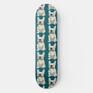 Skate Bulldogue Francês Creme
