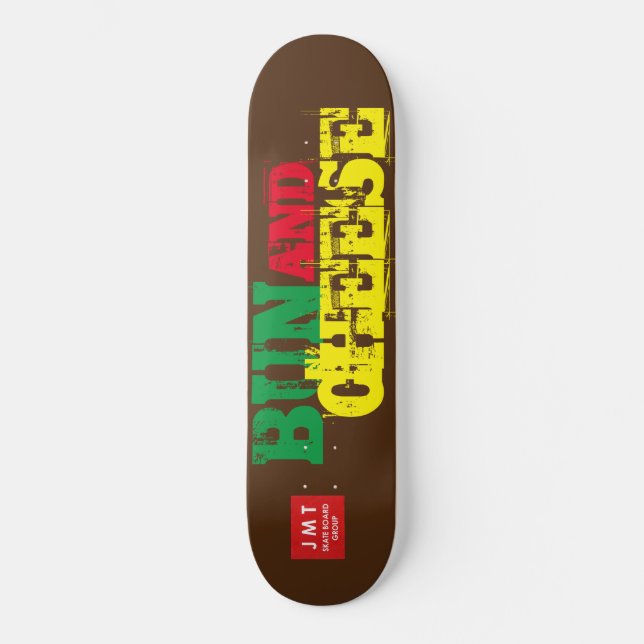 SKATE BUN & CHEESE SKATEBOARDS / JMT SKATEBOARDS (Frente)