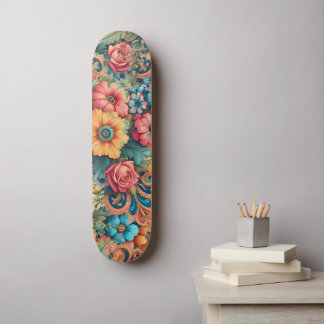 Skate Buquê bonito das flores