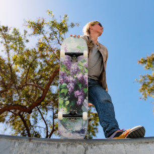 Skate Buquê de Lilás em Flor de Lavanda