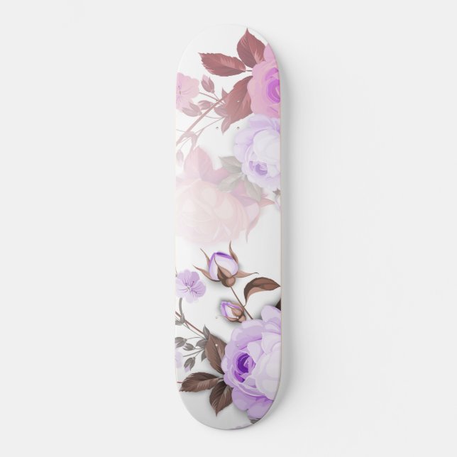 Skate Buquês dos Rosas 5 (Frente)